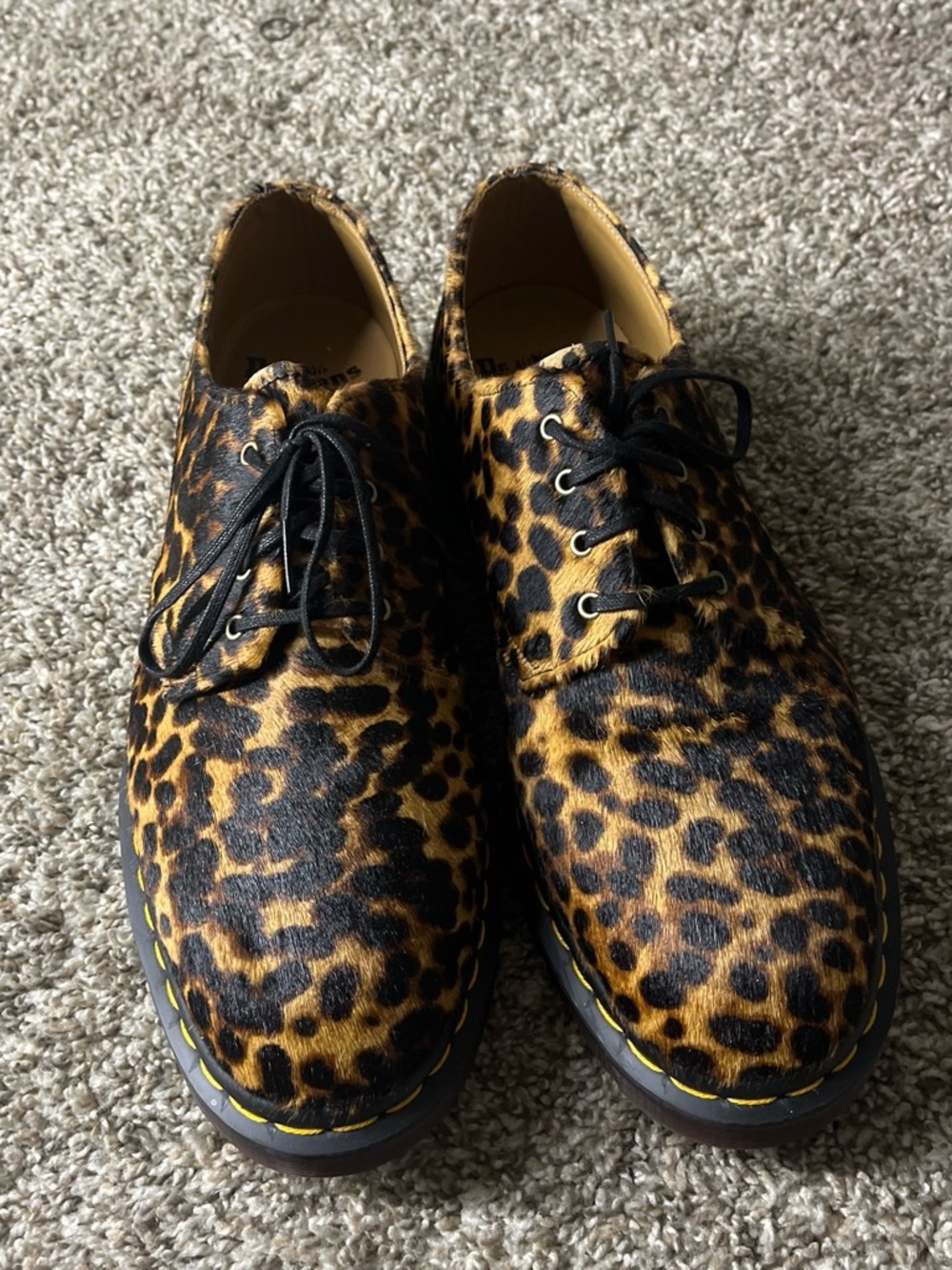 Dr. Martens Men's Leopard Print